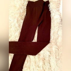 Brown Sofra leggings